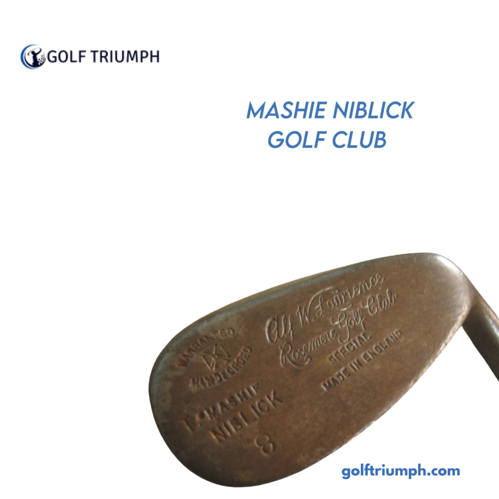 A view of the Mashie niblick golf club