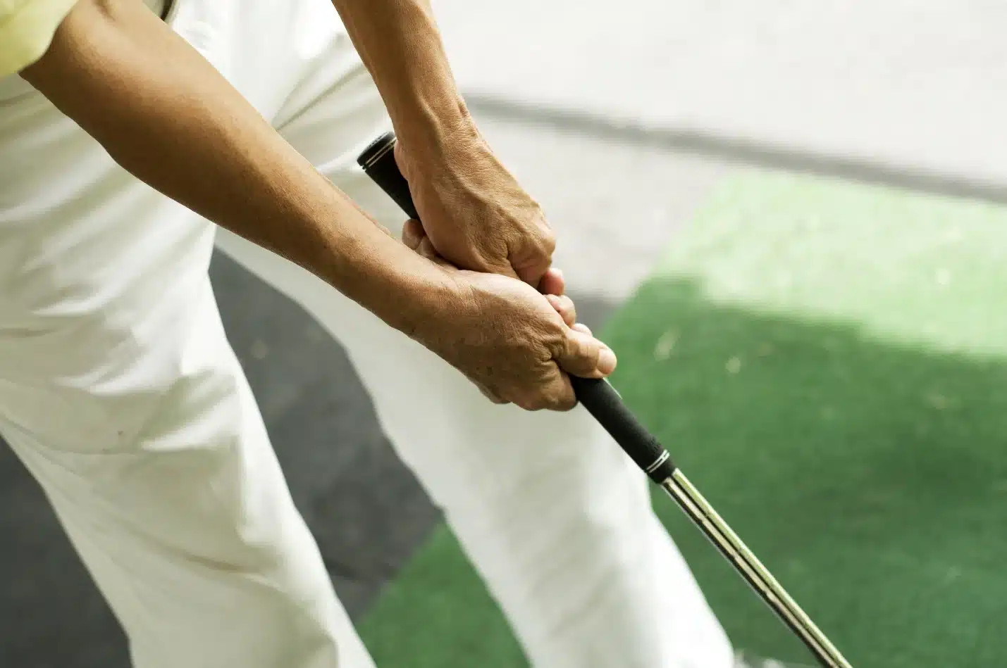 the ten finger grip in golf