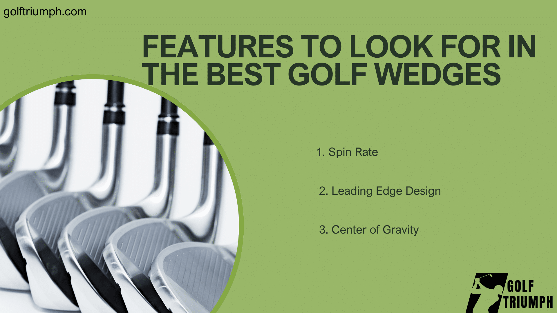 Features to Look for in the Best Golf Wedges